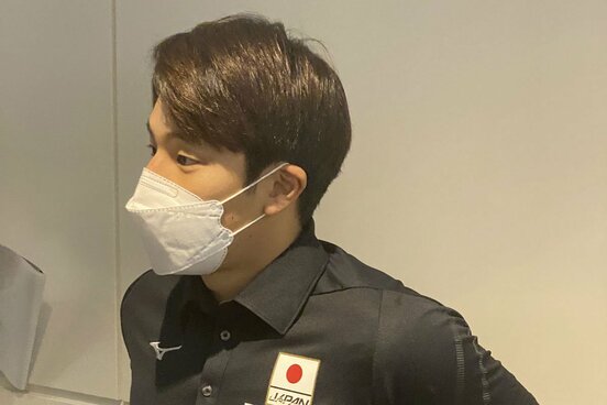 取材に応じた瀬戸大也