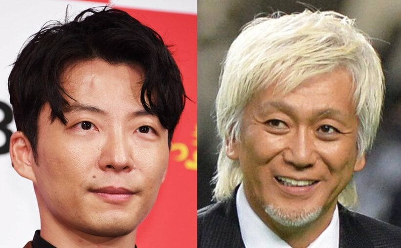  左から星野源、玉置浩二