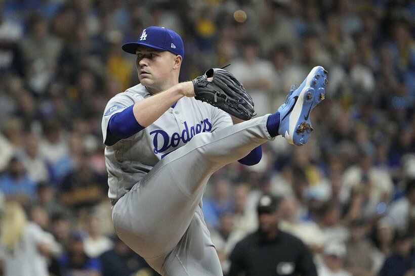 ドジャースのタリク・スクバル（ロイター）
