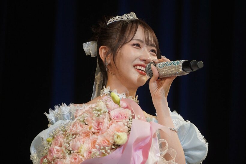 アイドル人生に幕を下ろした石田千穂（©STU）