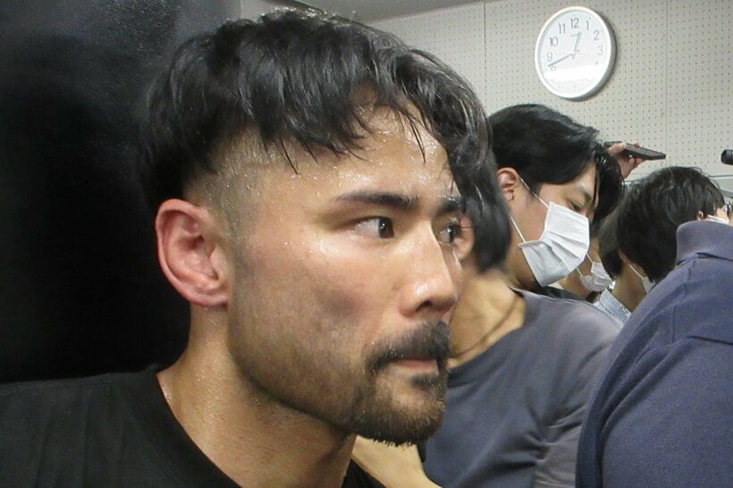 意気込みを語った比嘉大吾