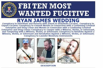 ライアン・ウェディング容疑者（FBIのホームページから）