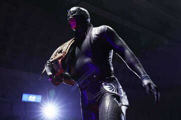 一発勝負で竹下幸之介からＴＶ王座を奪取したシュン・スカイウォーカー