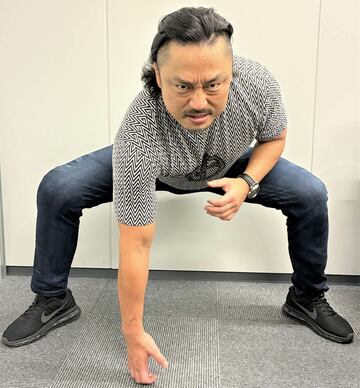映画「ストリートファイター」でエドモンド本田役で出演する後藤洋央紀