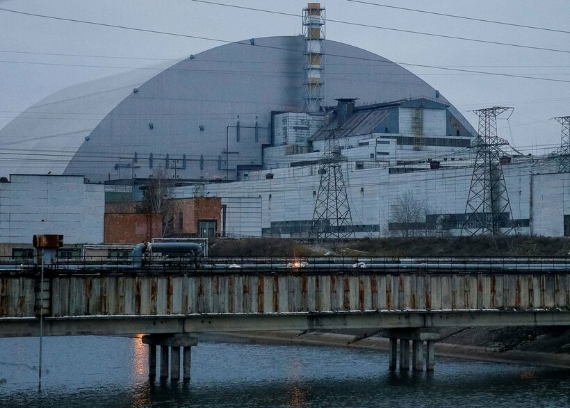  チョルノービリ原発（ロイター）