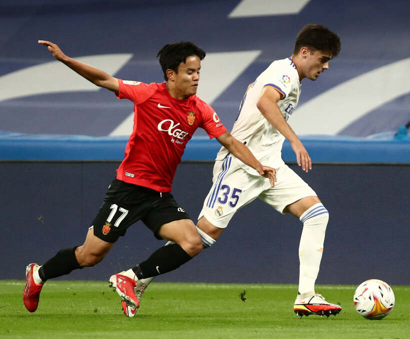  マジョルカに久保が帰ってくる（ロイター）