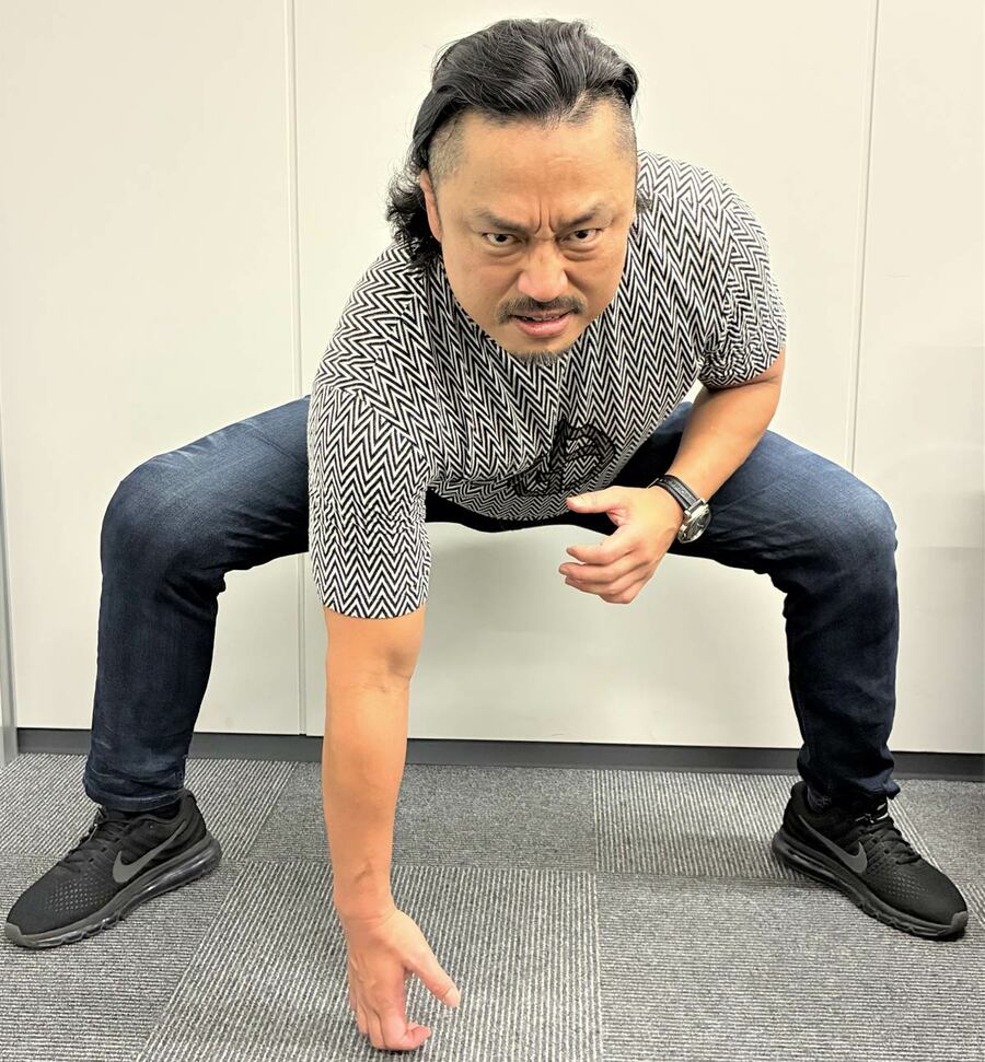 映画「ストリートファイター」でエドモンド本田役で出演する後藤洋央紀