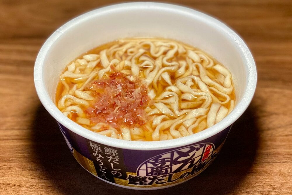 めんとつゆの完璧な一体感