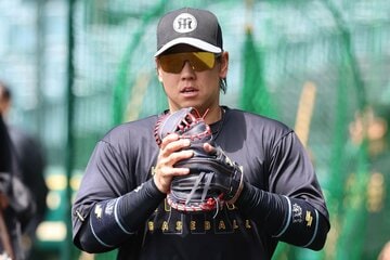 この日、一軍昇格を果たした阪神・梅野隆太郎