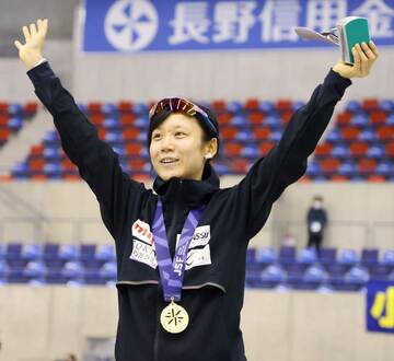  高木美帆（写真：アフロスポーツ／ＪＳＦ）