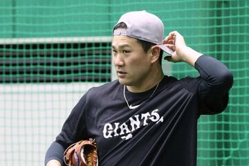 スライド登板が決まった巨人・田中将大