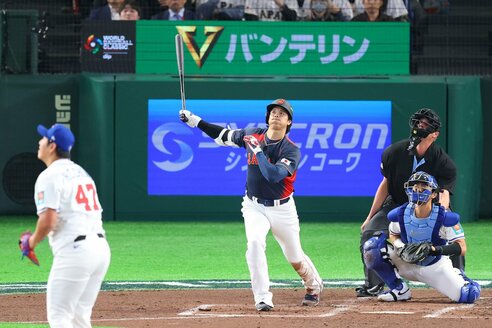 WBC】大谷翔平〝エグすぎる〟先制グランドスラム 初回二塁打に続く