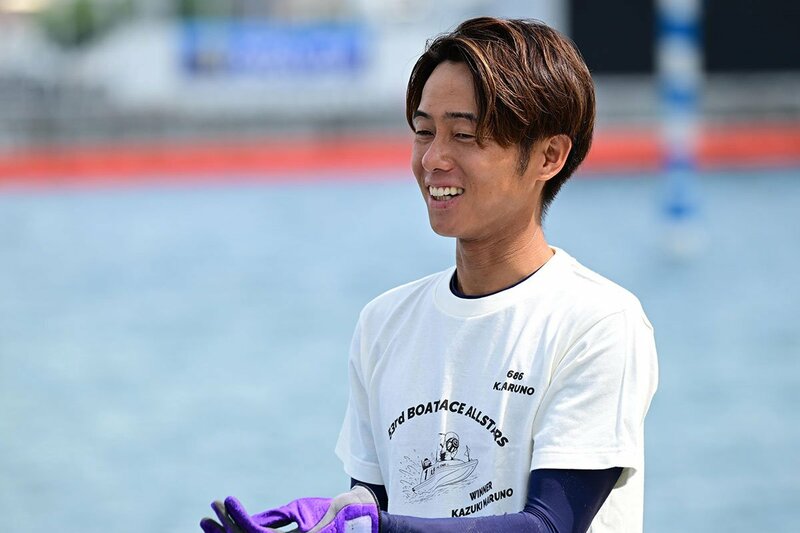 エンジン好感触の丸野一樹