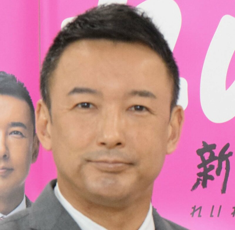  れいわ新選組の山本太郎代表