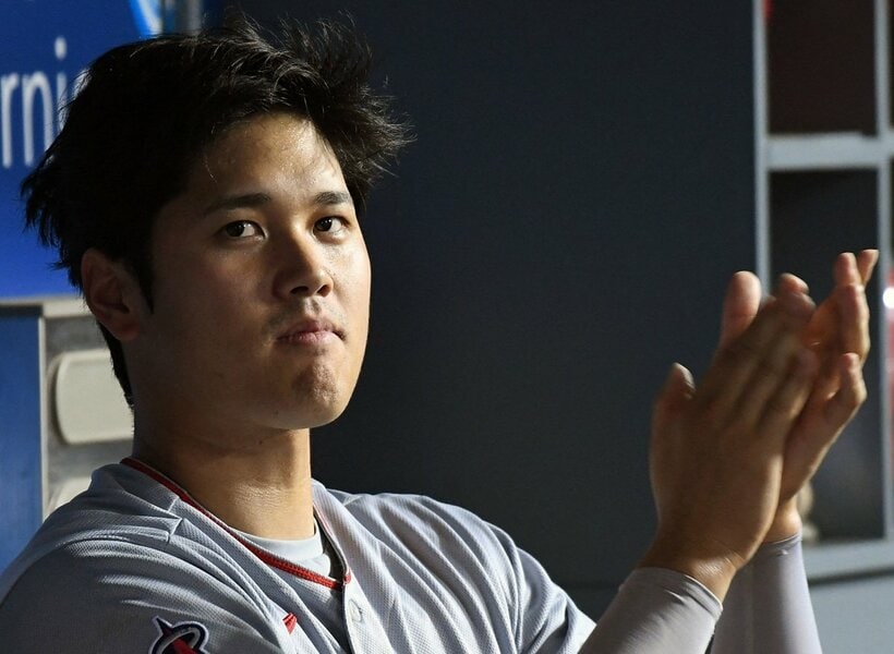  なかなか打撃全開とならない大谷（ロイター＝ＵＳＡ　ＴＯＤＡＹ　Ｓｐｏｒｔｓ）