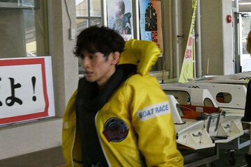 後半８Ｒ、５コースから３着を確保した小宮涼雅