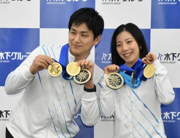 木原龍一と三浦璃来
