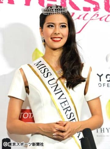 ミス・ユニバース日本大会でグランプリに輝いた阿部桃子