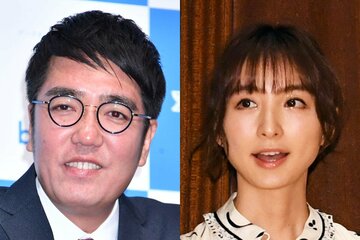 篠田麻里子（右）を擁護した小木博明