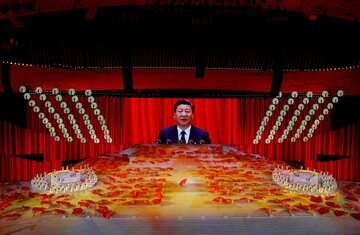  中国では習近平国家主席の神格化が進んでいる（ロイター）