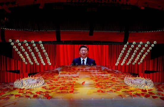  中国では習近平国家主席の神格化が進んでいる（ロイター）