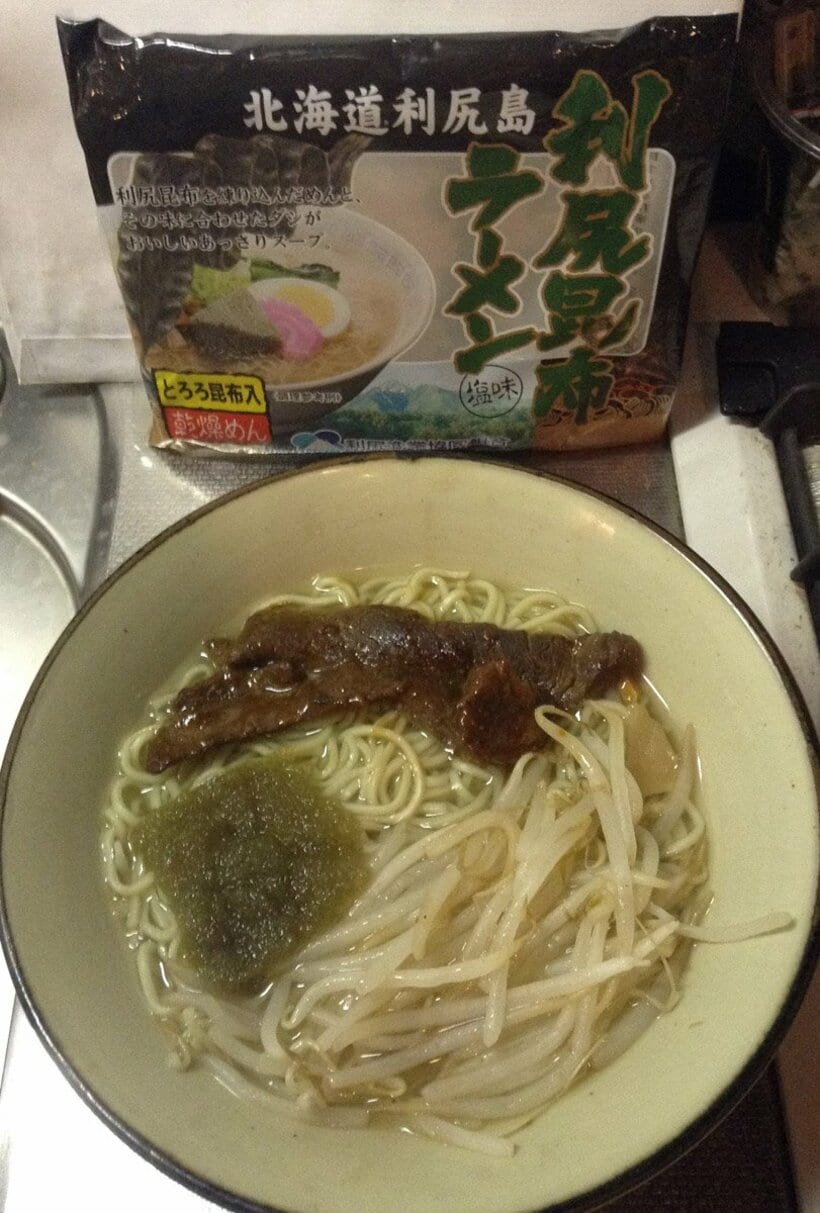  利尻漁業協同組合「利尻昆布ラーメン　塩味」