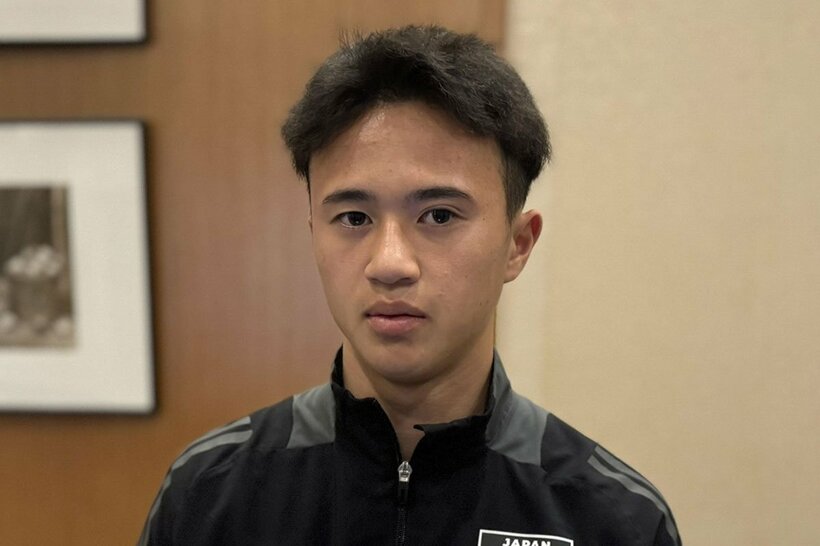 U－２０アジアカップから帰国した高岡伶颯