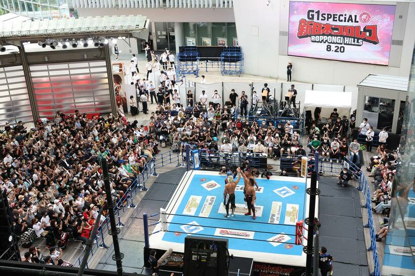  初の開催となった六本木ヒルズ大会（東スポWeb）