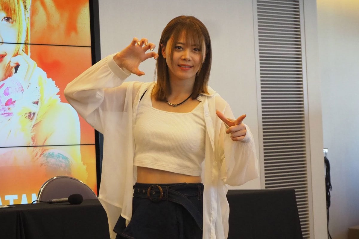 マリーゴールド】岩谷麻優が「入団即王座奪取」宣言 ビクトリア弓月に