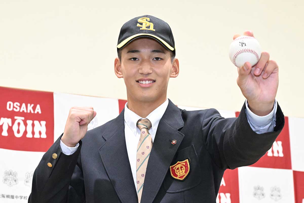 写真：【ドラフト】ソフトバンク1位・前田悠伍 兄が1年目からの