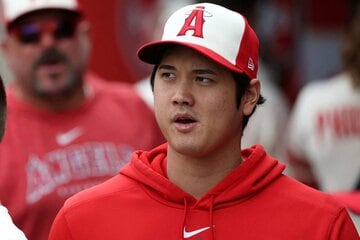 大谷翔平（ロイター＝USA TODAY Sports)