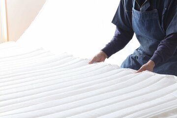  椚氏がオススメする「源ベッド」のポケットコイルマットレス(東スポWeb)