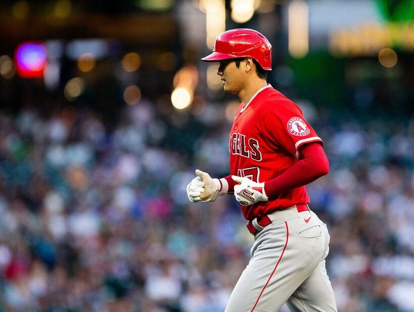  ６試合ぶりノーヒットの大谷（ロイター＝USA　TODAY　Sports)