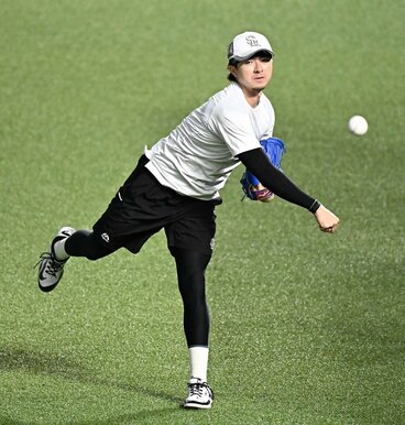 登録を外れ、調整中のソフトバンク・上沢直之