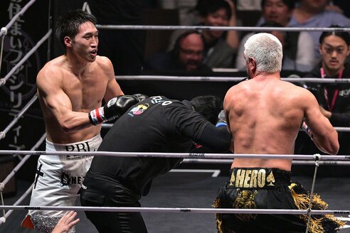 RIZIN】安保瑠輝也が〝K―1反則王〟と乱闘寸前マッチ制す「俺を