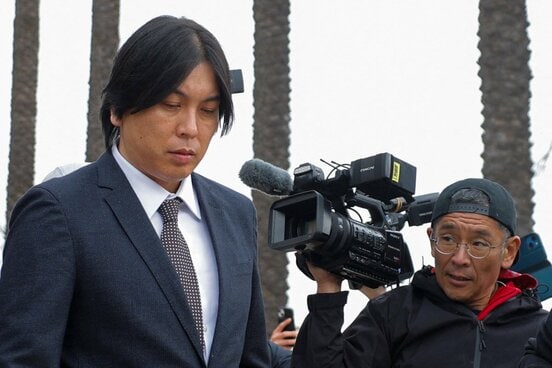 水原一平受刑者(ロイター)