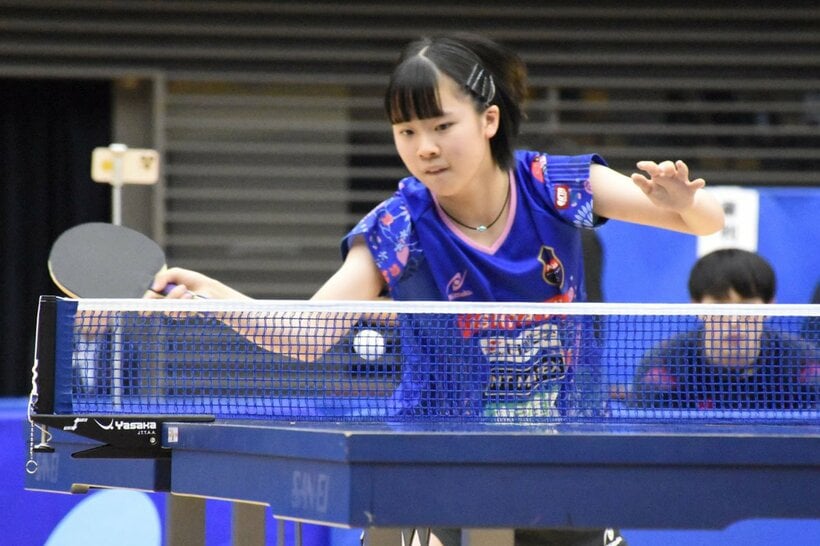 アジア選手権国内選考会で、準々決勝に駒を勧めた石田心美