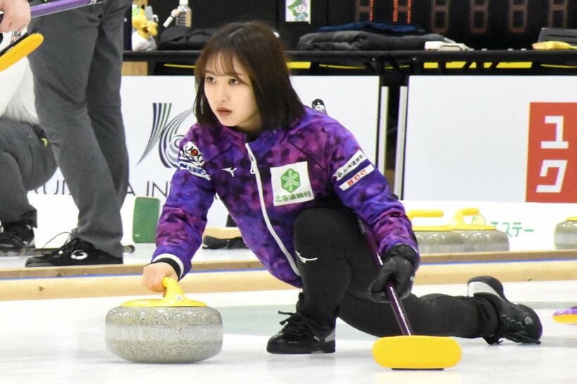 連勝を飾った北海道銀行の仁平美来