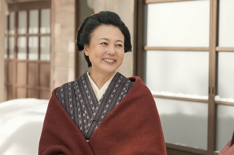 ＮＨＫ朝ドラ「ブラッサム」に出演する杉田かおる