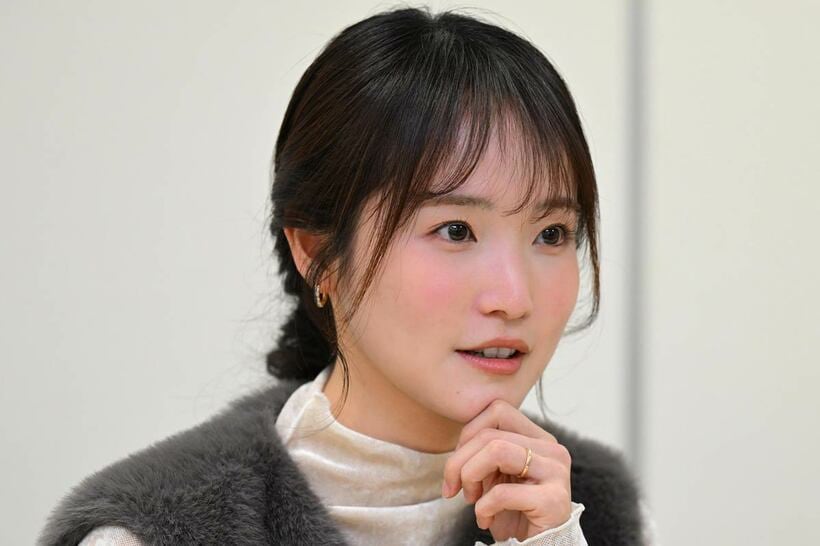 岡田理沙アナの薬指には指輪がキラリ