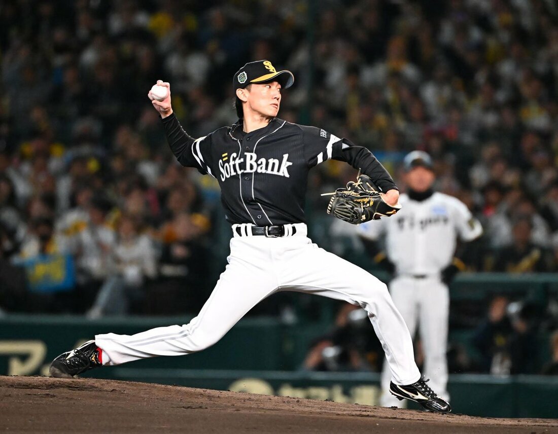 阪神との日本シリーズでも好投を見せたソフトバンク・大津亮介
