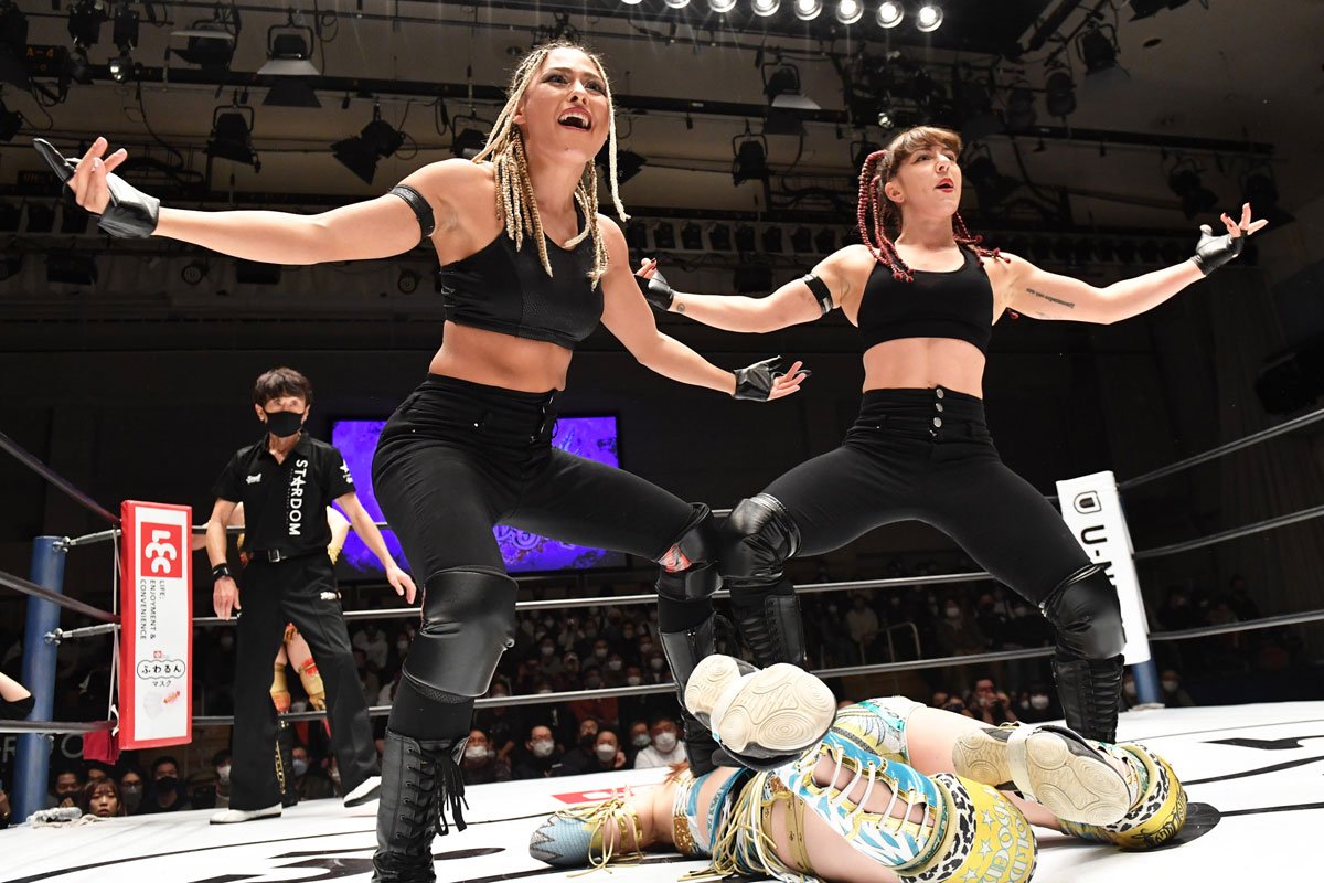 写真：【スターダム】ジュリア＆テクラが詩美＆上谷の連勝をストップ