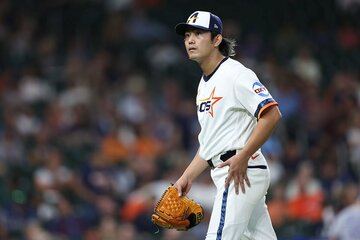 今井達也が今季から加入したアストロズは、５割スレスレの戦いが続いている（ロイター）