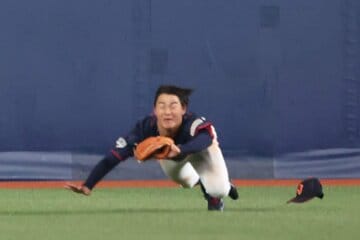 西川史礁のダイビングキャッチ