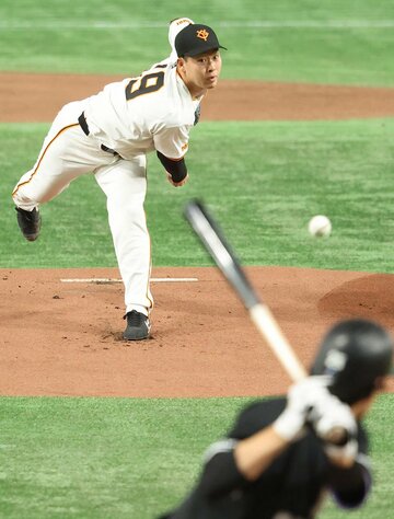 ロッテ打線をしっかり押さえた巨人・山崎伊織(上)
