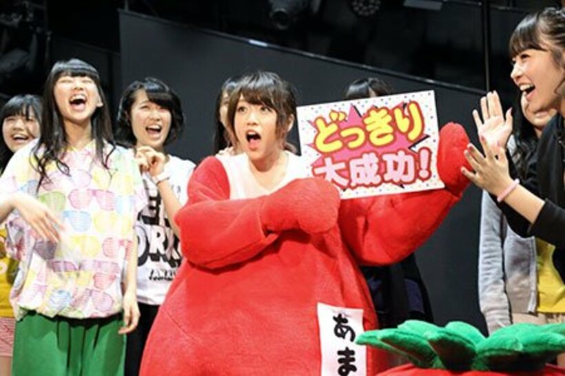 ＨＫＴメンバーにドッキリを仕掛けた高橋みなみ（中）