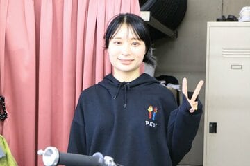 連勝を決めた新井日和