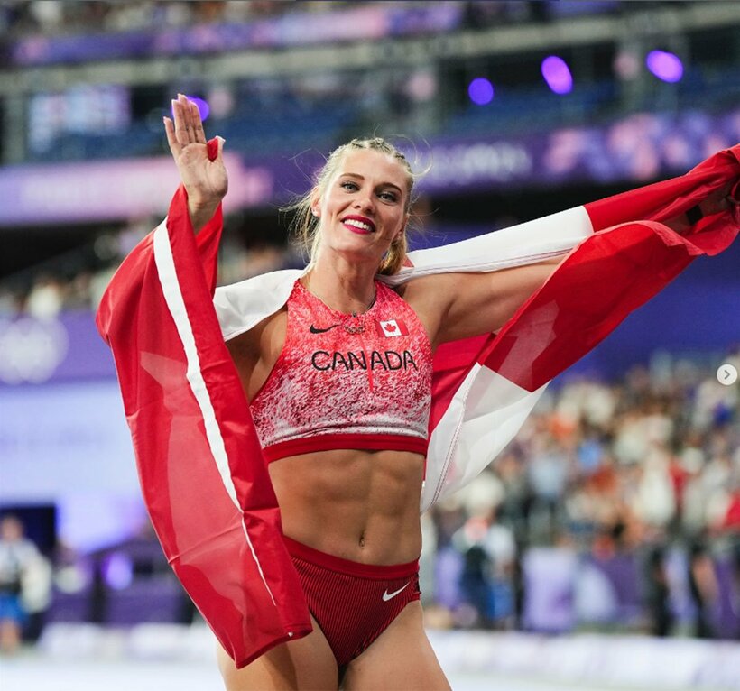 パリ五輪陸上女子棒高跳びで銅メダルを獲得したアリシャ・ニューマン（インスタグラム＝＠alyshanewmanから