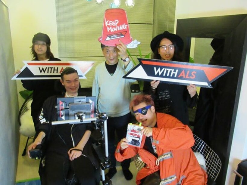  熱いトークを繰り広げた（左から）清春、武藤将胤代表、宮台真司氏、ダースレイダー、ジョー横溝氏