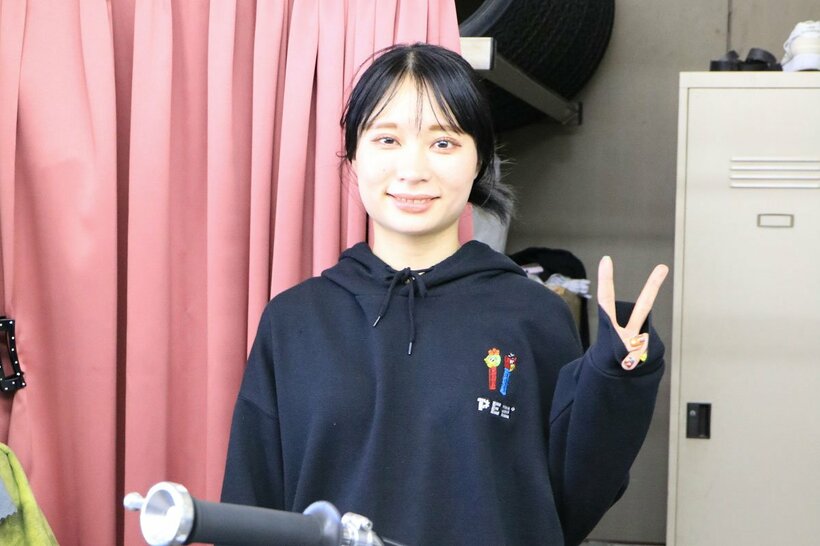 連勝を決めた新井日和